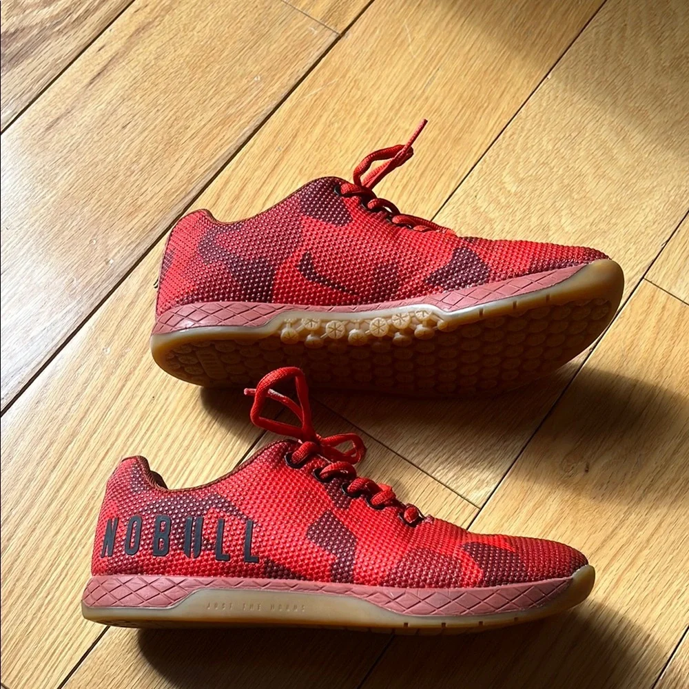 NOBULL Men's Red Athletic Shoes Sz 6 - Picture 6 of 10